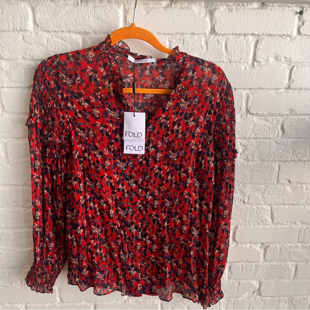 NWT The Fold Blouse